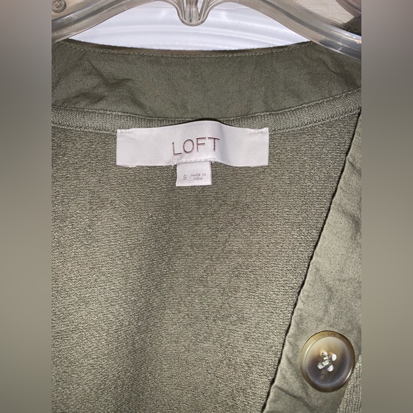 LOFT Mixed Media Top - Picture 3 of 6